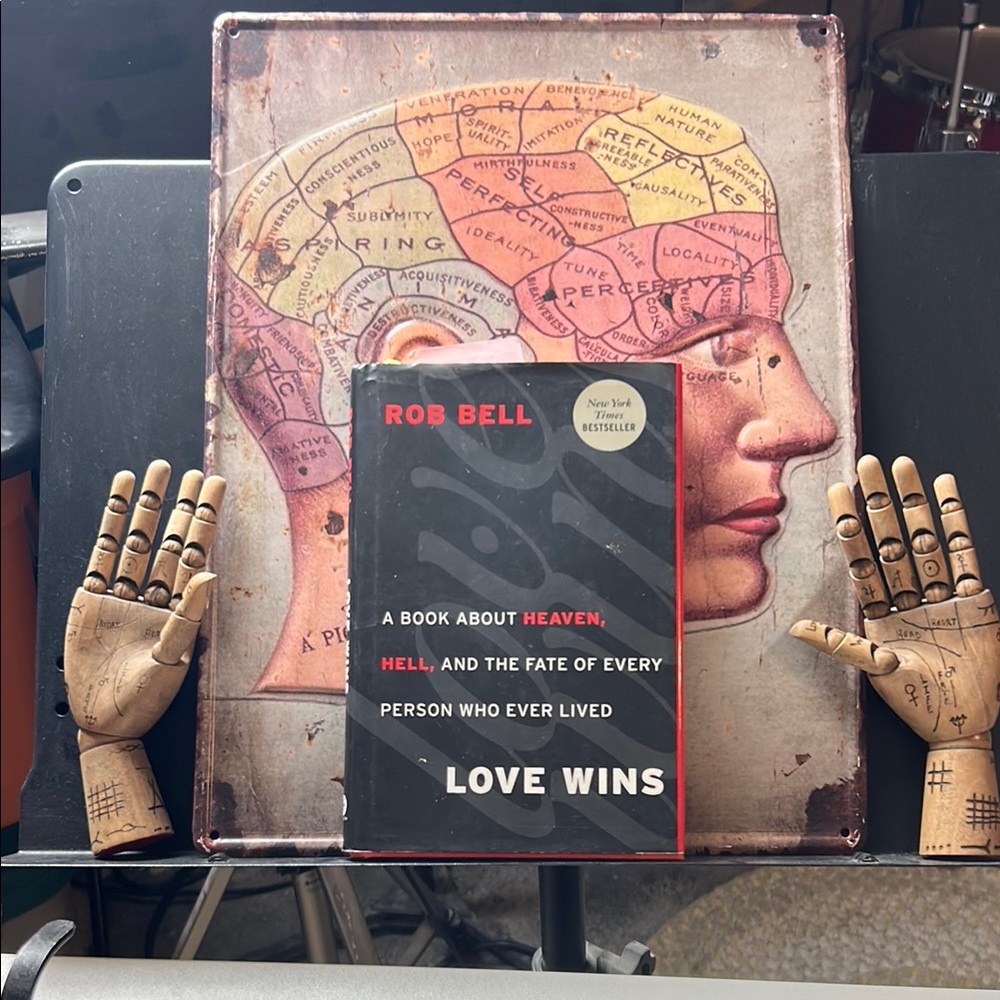 Hardcover Book by Rob Bell entitled, “Love Wins”—Significant Use